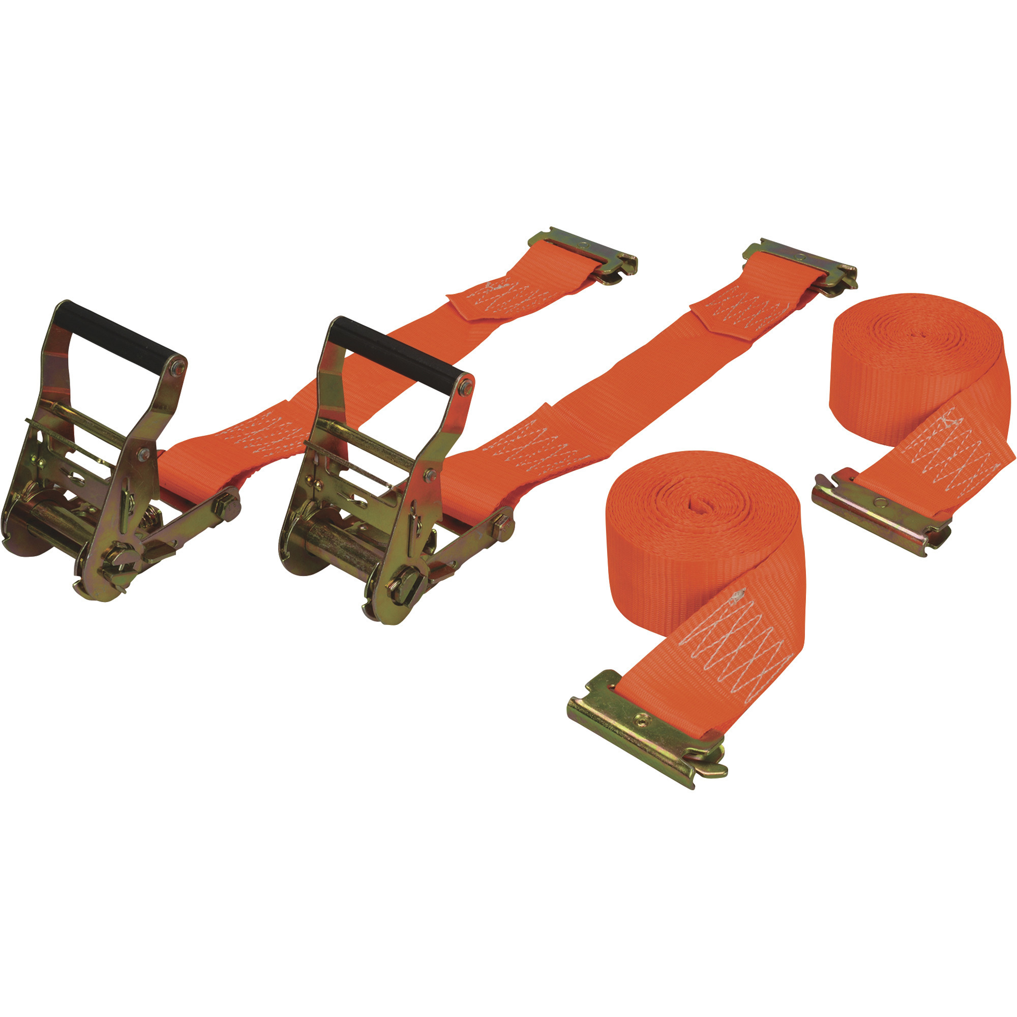 6 Pack E-Track Ratchet Straps 2 X 16ft Heavy Duty, France